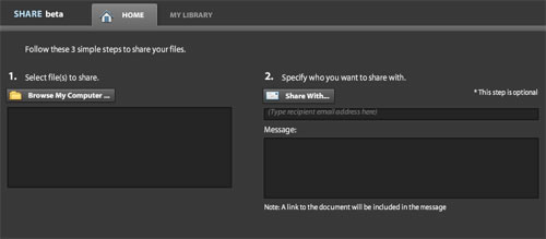 Adobe Share Beta