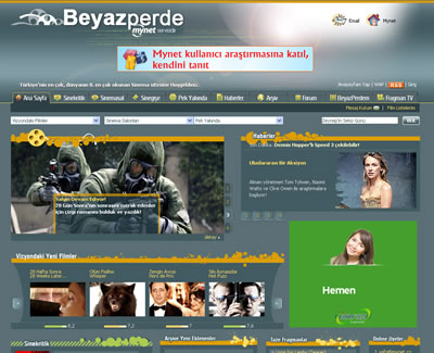 Beyazperde.com’un yenilenen teması