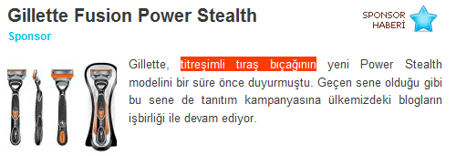 Css ile seçilen metnin artalan rengini değiştirmek