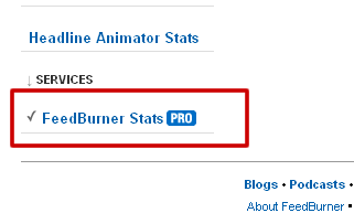 FeedBurner Pro artık ücretsiz