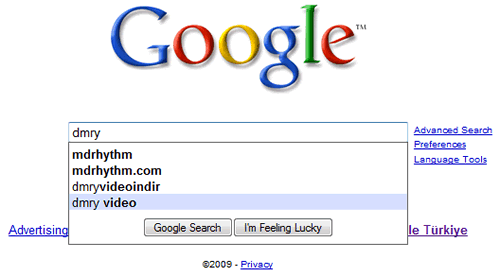 Google Caffeine;Yeni Arama Motoru
