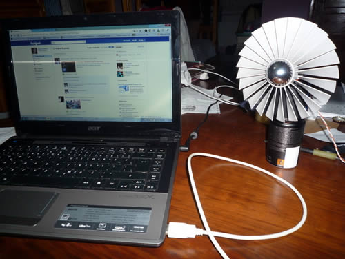 Hava Sıcak, Çözüm USB Vantilatör