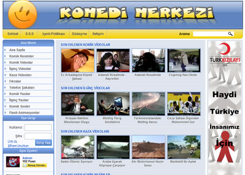 Komedi Merkezi: komedimerkezi.com