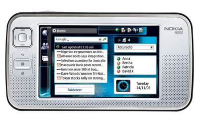 Nokia N800 Skype içeriyor