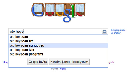 Oto heyecan sunucusu :)