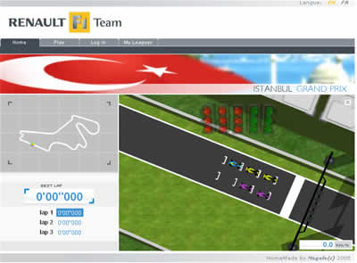 Renault F1 ile İstanbul’da Yarışın