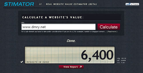Web sitenizin parasal değerini ölçün