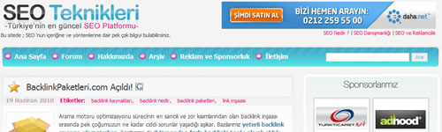 Türkçe SEO Blogları