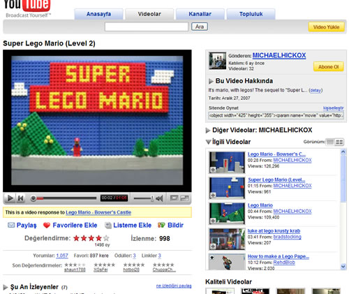 Youtube sitesini Türkçe görüntülemek için Firefox eklentisi