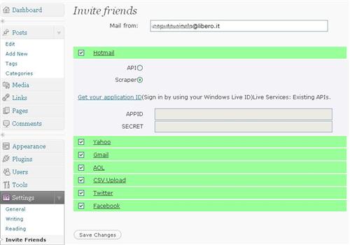 WordPress MU Invite Friends Eklentisi Türkçe Sürüm