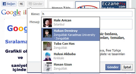 WordPress sitenize hem Facebook Like hem de Send Düğmesi Eklemek