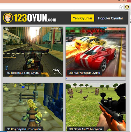 Chrome Eklenti