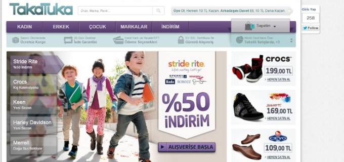 Tarzınızı Tamamlayacak Binlerce Ayakkabı Modeli TakaTuka.com’da